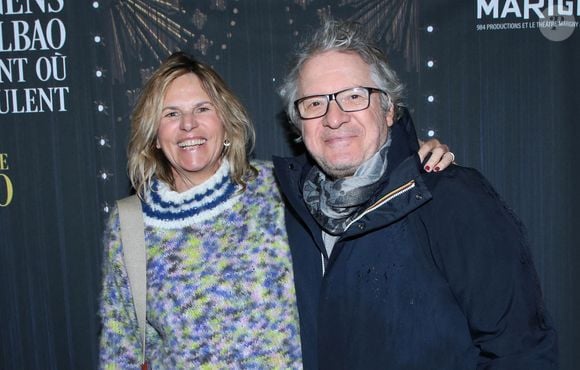 Exclusif - Virginie Coupérie-Eiffel, Thierry Rey - Générale de la pièce "Les gens de Bilbao naissent où ils veulent" au théâtre Marigny à Paris le 19 Novembre 2024. © Bertrand Rindoff / Bestimage