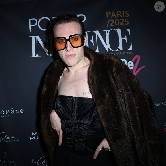 Paul (Star Academy 12) participe à la Pop Up Influence Party organisée par Aurelien Cassirame, à Paris, le 02 février 2025 à Paris, France. Photo by Jerome Domine/ABACAPRESS.COM