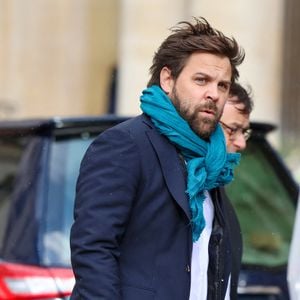 Arthur Jugnot - Obsèques de Michel Blanc en l'église Saint-Eustache à Paris, le 10 octobre 2024.
Moreau / Jacovides / Bestimage