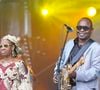 "Amadou et Mariam sont mon premier coup de coeur pour le Mali. (…) Amadou est un être rare et un guitariste inouï. Il va tellement nous manquer", a déclaré celui qui se fait appeler M. 

Amadou et Mariam - 14ème Festival Solidays à l'hippodrome de Longchamp à Paris le 24 juin 2012. © AGENCE / BESTIMAGE