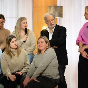 Raphaël Mesrahi, Elodie Gossuin sur plateau de l'émission "Animalement Vôtre" présentée par Bernard Montiel et diffusée le 3 mai 2026 sur France 3, à Paris, France, le 13 janvier 2026. © Julien Sarkissian/Bestimage