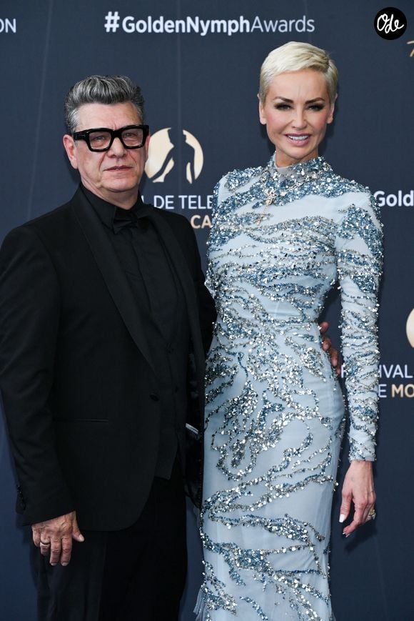 Monte-Carlo, Monaco: IPA85760988 - Monte Carlo, 65th Monte Carlo Television Festival - Closing Ceremony Red Carpet.- Marc Lavoine, Adriana Karembeu (Credit Image: © Alberto Terenghi/IPA via ZUMA Press)