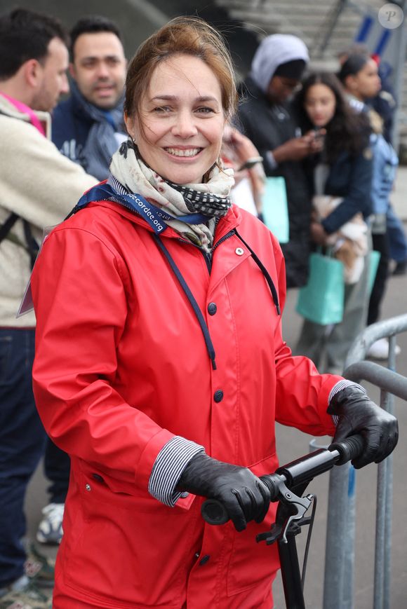 Les deux fillettes font la joie de leurs parents et Nathalie Péchalat n’hésite pas à leur rendre le bonheur qu’elles apportent.

Nathalie Pechalat assiste à 'La Journée Evasion' par l'association Premiers de Cordee, qui se tient au Stade de France, à St-Denis près de Paris, France, le 24 avril 2024. Photo by Jerome Dominé/ABACAPRESS.COM