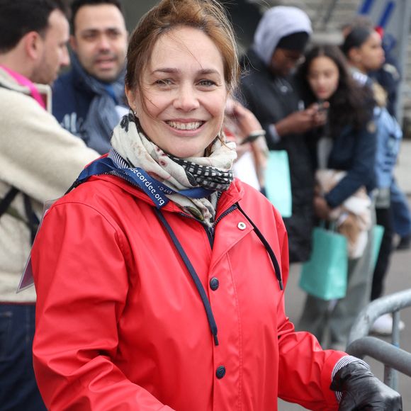 Les deux fillettes font la joie de leurs parents et Nathalie Péchalat n’hésite pas à leur rendre le bonheur qu’elles apportent.

Nathalie Pechalat assiste à 'La Journée Evasion' par l'association Premiers de Cordee, qui se tient au Stade de France, à St-Denis près de Paris, France, le 24 avril 2024. Photo by Jerome Dominé/ABACAPRESS.COM