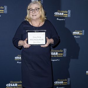 Josiane Balasko lors du photocall du "Déjeuner des Nommés de la 45ème édition des César 2020" au restaurant le Fouquet's à Paris, France, le 9 février 2020. © Olivier Borde/Bestimage