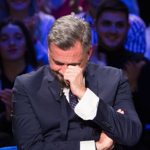 Exclusif - Olivier Minne - Enregistrement de l'émission "La Boîte à secrets 4" à Paris, présentée par F.Bollaert, et diffusée le 10 avril sur France 3. Le 23 janvier 2020