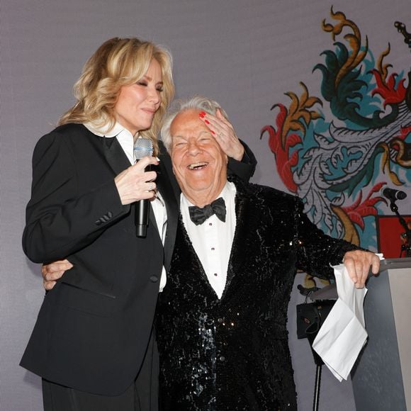 Adriana Karembeu et Massimo Gargia - 47ème édition du Gala "Best Awards" à l'hôtel Four Seasons Hôtel George V à Paris le 28 janvier 2025. © Coadic Guirec/Bestimage