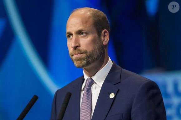 Le prince William au "Blue Economy and Finance Forum" au Grimaldi Forum à Monaco. @Dana Press / Bestimage