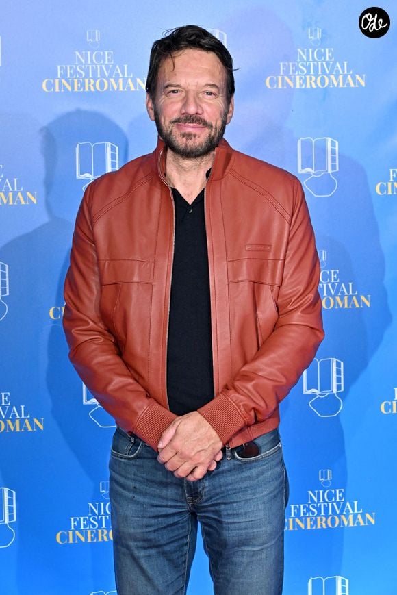 Samuel Le Bihan au photocall de la soirée du 8 octobre lors de la 4ème édition du festival Cinéroman à Nice. Photo : Bruno Bebert / Bestimage
