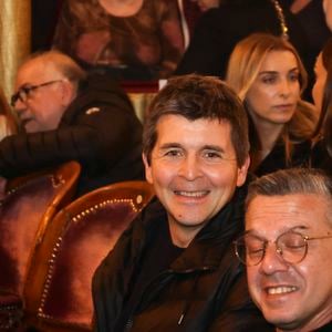 Thomas Sotto, lors de la première du nouveau spectacle de Ary Abittan, "Ary Abittan Authentique" aux Folies Bergère à Paris, France, le 06 décembre 2025. © Jack Tribeca / Bestimage