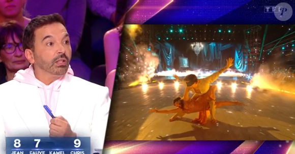Ce dernier a estimé que la danse de Julie Zenatti avec Adrien Caby avait visiblement été réussie en tout point.

Kamel Ouali, juré exceptionnel de "Danse avec les stars", TF1