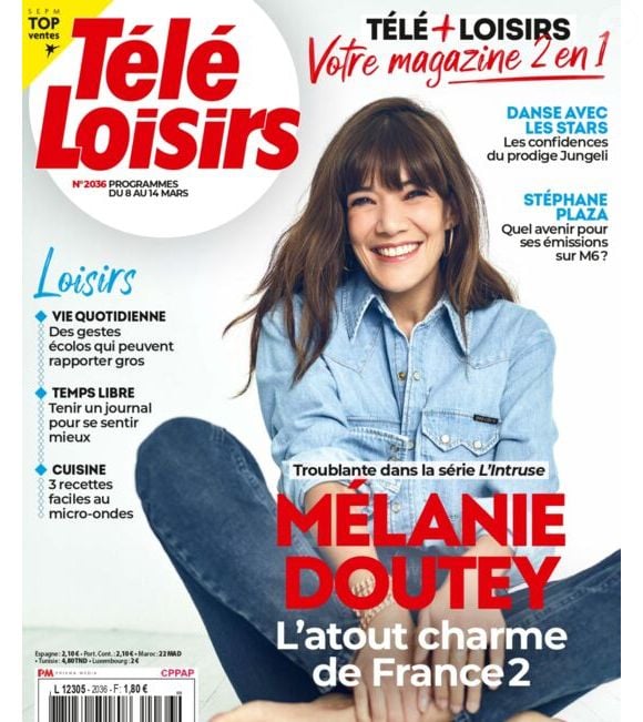 Couverture de "Télé Loisirs" du 8 au 14 mars 2025.