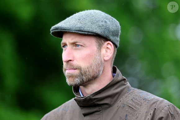 Le prince William, prince de Galles, visite une zone de tourbière restaurée dans le parc national de Dartmoor, Devon, Royaume-Uni le 12 juin 2025. © Chris Jackson / Pool / Burton vi Bestimage