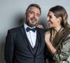 Exclusif - Olivier Minne et Laury Thilleman en backstage lors la 37ème cérémonie des Victoires de la musique à la Seine musicale de Boulogne-Billancourt, le 11 février 2022.
© Cyril Moreau / Tiziano Da Silva / Bestimage