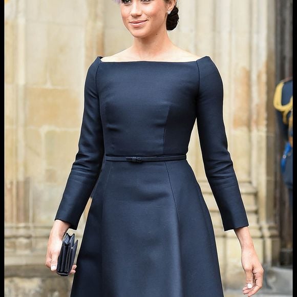 Meghan assiste à un service à l'abbaye de Westminster pour marquer le centenaire de la Royal Air Force, à Londres, le 10 juillet 2018. 

Photo : Pete Maclaine / i-Images/ABACAPRESS.COM