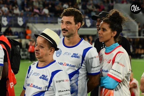 Jérémy Frérot était avec Kev Adams

Booder, Shy'm et Jérémy Frerot - Les célébrités participent au match caritatif "Charity All Stars" au profit des associations "Zoé4life" et "Princesse Margot" au stade de la Tuilière à Lausanne (Suisse), le 5 septembre 2026. Ce soir-là, 140.000 euros ont été récoltés au profit de ces oeuvres de charité. © Romain Doucelin / Bestimage
