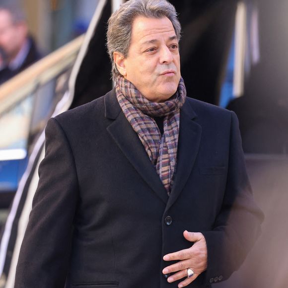 Chico Bouchikhi - Arrivées aux obsèques de Brigitte Bardot en l'église Paroissiale Notre-Dame-de-l'Assomption de Saint-Tropez, France, le 7 janvier 2026.  © Jacovides-Moreau/Bestimage