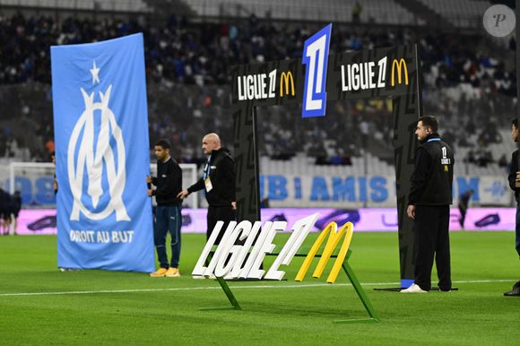 Illustration Ligue 1 McDonald's. - Match de Ligue 1 McDonald's opposant Olympique de Marseille (OM) à Angers Sporting Club de l'Ouest (1-1) au stade Orange Vélodrome de Marseille, France, le 4 octobre 2024. © William Cannarella/Panoramic/Bestimage