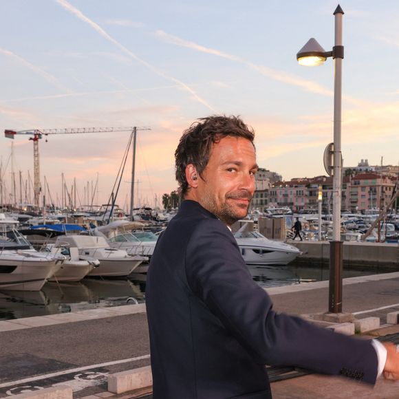 Exclusif - Bertrand Chameroy - Plateau de l'émission "C à vous" lors du 79ème Festival International du Film de Cannes le 21 mai 2026.  © Jack Tribeca / Bestimage