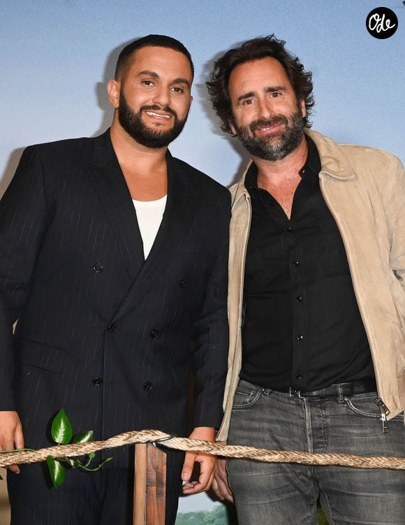 Malik Bentalha et Ludovic Colbeau-Justin - Avant-première du film "Jack Mimoun et les secrets de Val Verde" au Grand Rex à Paris le 26 septembre 2022. © Coadic Guirec/Bestimage