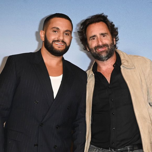 Malik Bentalha et Ludovic Colbeau-Justin - Avant-première du film "Jack Mimoun et les secrets de Val Verde" au Grand Rex à Paris le 26 septembre 2022. © Coadic Guirec/Bestimage
