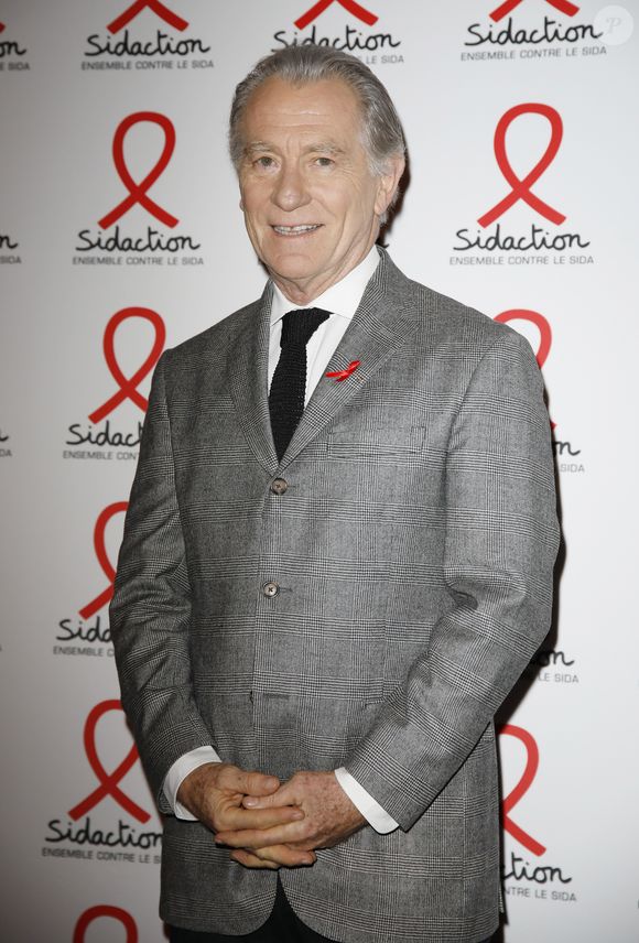 William Leymergie - Soirée de lancement du Sidaction 2019 à la salle Wagram à Paris, le 18 mars 2019. © Marc Ausset-Lacroix/Bestimage