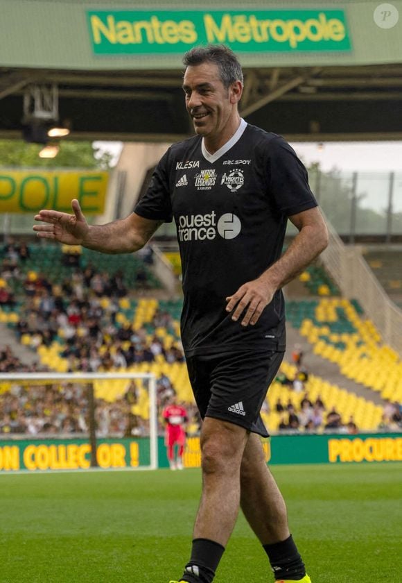 Robert Pirès - Match des Légendes du Variétés Club de France contre le FC Nantes au profit du Secours Populaire au stade de la Beaujoire à Nantes le 3 juin 2025. © Martin Bousseau/Bestimage