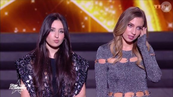 Ambre et Léa se sont affrontées lors de la finale de la "Star Academy". Capture d'écran TF1