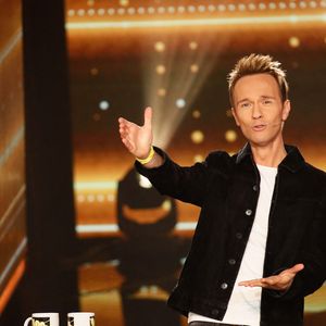 Exclusif - Cyril Feraud lors de l'enregistrement de l'émission "100% logique" présentée par C. Feraud et qui sera diffusée le le 4 octobre 2025 sur France 2 au studio du Lendit à Saint-Denis, France, le 12 mars 2025. © Christophe Clovis/Bestimage