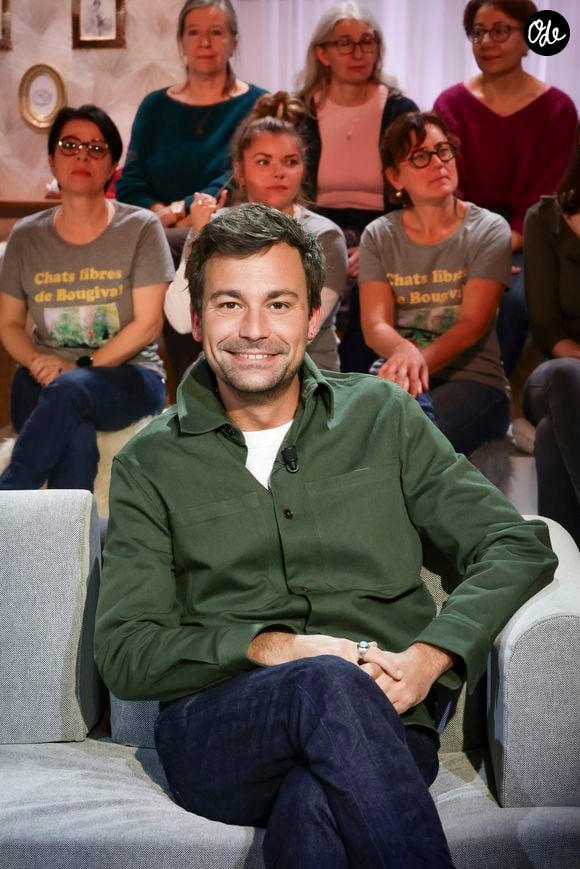 Exclusif - Bertrand Chameroy sur plateau de l'émission "Animalement Vôtre" présentée par B.Montiel et diffusée le 25 janvier 2026 sur France 3, à Paris, France, le 3 décembre 2025. © Jack Tribeca/Bestimage