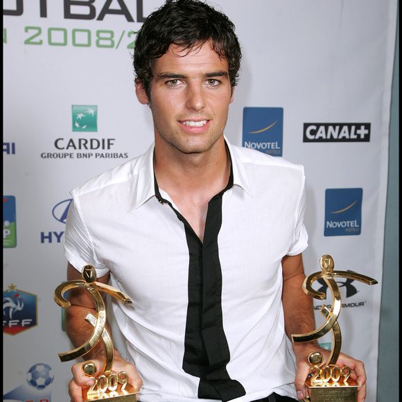 Yoann Gourcuff (Meilleur Joueur Ligue 1) - Remise des Trophées UNFP du football - Saison 2008/2009 au studio SFP. ©Guillaume Gaffiot/Bestimage