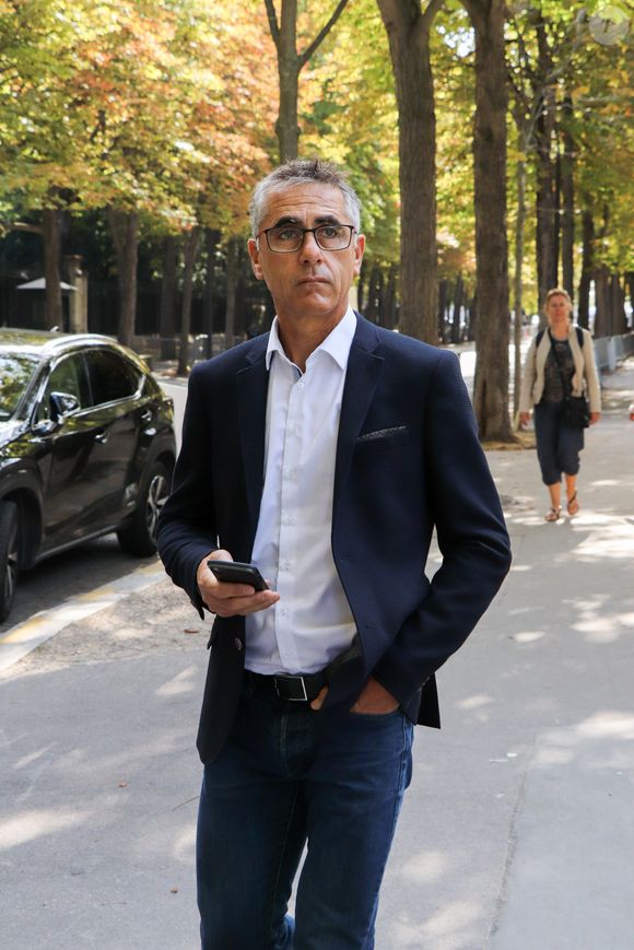 Laurent Jalabert arrive à l'enregistrement de l'émission "Vivement Dimanche Prochain" au studio Gabriel à Paris, France, le 21 août 2019. AGENCE / BESTIMAGE