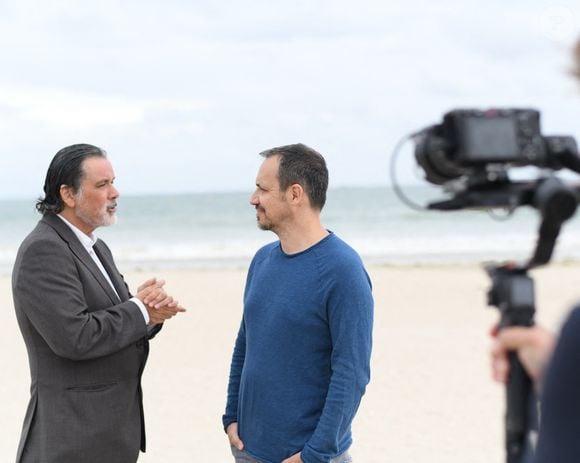 Christophe Barratier, Alexandre Astier - Cérémonie d'ouverture du 8ème Festival du Cinéma et Musique de Film de La Baule le 29 juin 2022. © Rachid Bellak/Bestimage