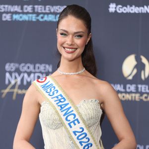 Hinaupoko Devèze, Miss France 2026, lors de la cérémonie de clôture du 65e Festival de télévision de Monte-Carlo, le 16 juin 2026.

© Denis Guignebourg / Bestimage