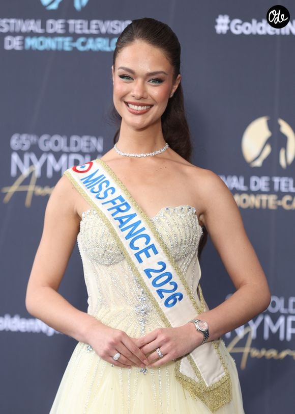 Hinaupoko Devèze, Miss France 2026, lors de la cérémonie de clôture du 65e Festival de télévision de Monte-Carlo, le 16 juin 2026.

© Denis Guignebourg / Bestimage