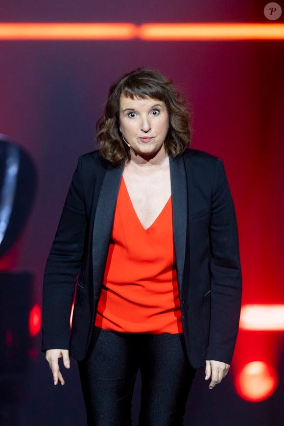Exclusif - Anne Roumanoff sur la scène du concert solidaire pour les enfants de la guerre "Ensemble à l'Olympia" à Paris présenté par EliseCare le 10 février 2025
© Jack Tribeca / Pierre Perusseau / Bestimage