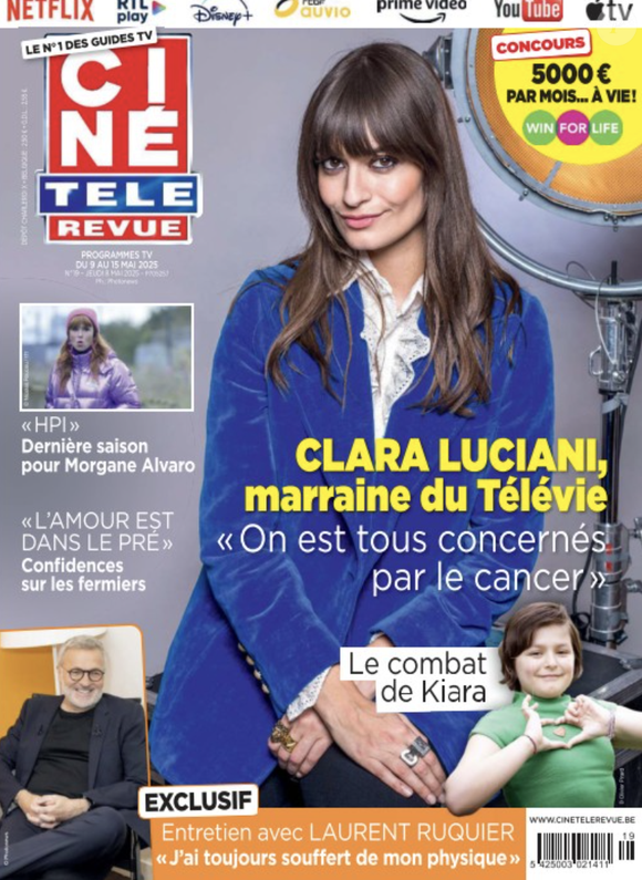 Couverture du nouveau numéro de Ciné Télé Revue