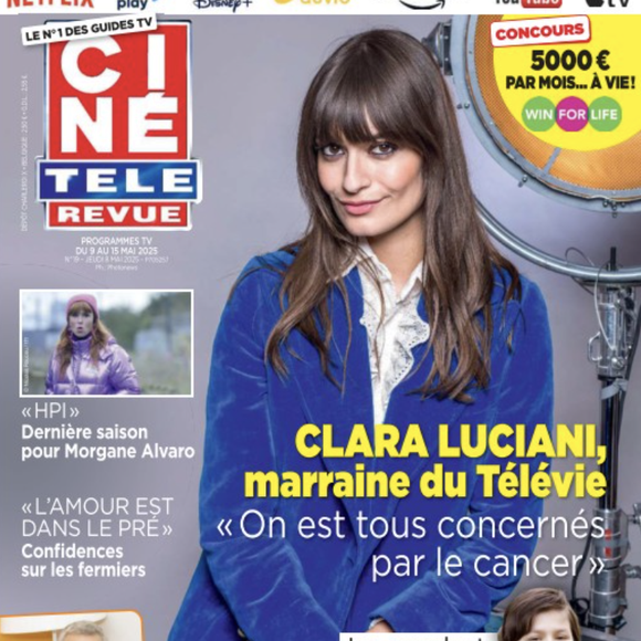 Couverture du nouveau numéro de Ciné Télé Revue