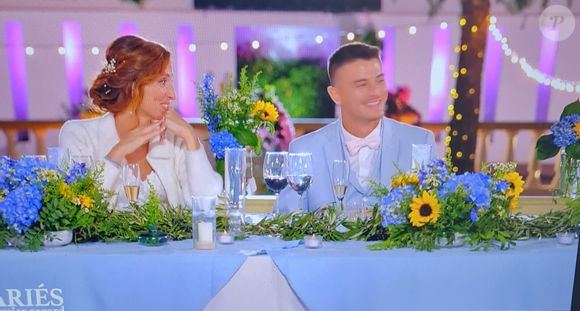 Mariage de Sophie et Guillaume lors de l'épisode 7 de "Mariés au premier regard 2025" du 14 avril sur M6