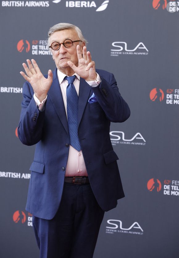 Olivier Lejeune sur le tapis rouge du photocall de la cérémonie d'ouverture du 62ème Festival de Télévision de Monte-Carlo, à Monaco, le 16 juin 2023. © Denis Guignebourg/BestImage