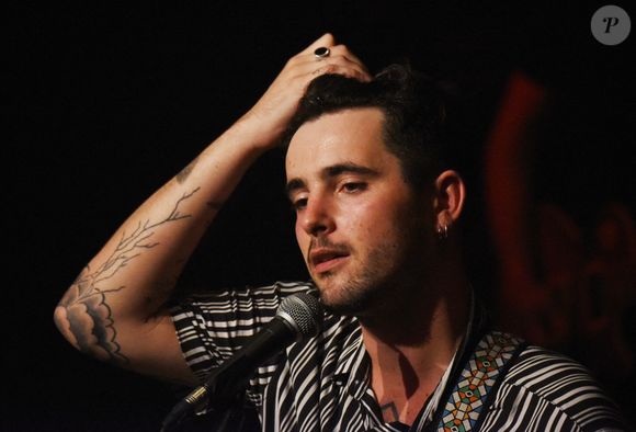 Louis Delort se produit en concert au Café de la danse à Paris, France, le 29 septembre 2018. Photo par Alain Apaydin/ABACAPRESS.COM