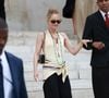 "Et la chanson que j'ai faite avec mon fils. En fait, j'ai écrit un texte sur une musique de lui qui existait déjà (...) Pareil, je lui ai demandé la permission et après j'ai écrit un texte."

Vanessa Paradis au défilé Chanel "Collection Haute Couture Automne/Hiver 2026-2027" lors de la Fashion Week de Paris, le 7 juillet 2026

© Florian Lavielle / Bestimage