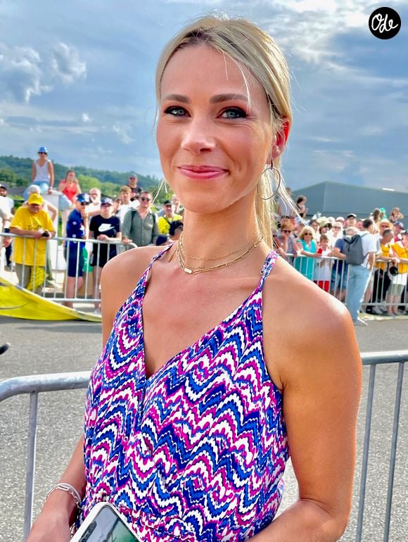 Marion Rousse - Les célébrités au village lors de la 15ème étape du Tour de France 2024 au Plateau de Beille, France, le 14 juillet 2024.

© Fabien Faure/Bestimage