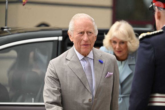 HRH Le roi Charles III et la reine Camilla visitent le Bradford Live, Bradford, Royaume-Uni, 15 mai 2025. ©  Avalon/ABACA
