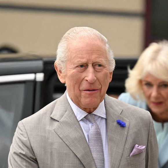 HRH Le roi Charles III et la reine Camilla visitent le Bradford Live, Bradford, Royaume-Uni, 15 mai 2025. ©  Avalon/ABACA