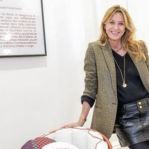 Sarah Poniatowski - Présentation de la collection "Tamsa" Maisons du Monde x Sarah Poniatowski à l'Atelier Richelieu à Paris, France, le 16 janvier 2026. © Anne-Sophie Guebey/Bestimage