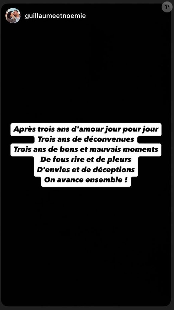 Guillaume et Noémie de L'amour est dans le pré saison 17 vont être parents

Guillaume et Noémie de L'amour est dans le pré saison 17 annoncent qu'ils vont être parents ©Noémie Ocr