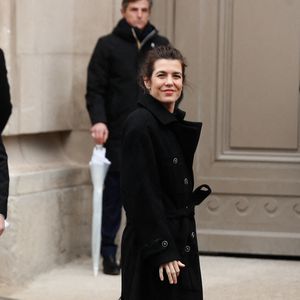 Charlotte Casiraghi - Les célébrités au défilé Chanel 2 "Collection Haute Couture Printemps/Eté 2025" lors de la Fashion Week de Paris (PFW), le 28 janvier 2025 Christophe Clovis / Bestimage