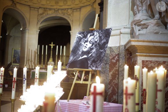 Messe commémorative pour l'actrice française Brigitte Bardot à l'église Saint-Roch à Paris, le 28 janvier 2026. Photo par Nasser Berzane/ABACAPRESS.COM