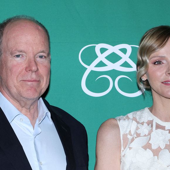 La princesse Charlène de Monaco et le prince Albert II de Monaco assistent à la 4e Coupe Princesse de Monaco le 16 septembre 2025 à Monaco. Photo par Pascal Le Segretain/Pool/ABACAPRESS.COM.  |NO TABLOIDS WEB & PRINT : 4ème Coupe Princesse de Monaco - Monaco